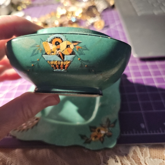 Vintage jam dish and plate - Picture 2 of 4